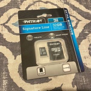 Patriot Signature Flash - Flash memory card (SD adapter included)
